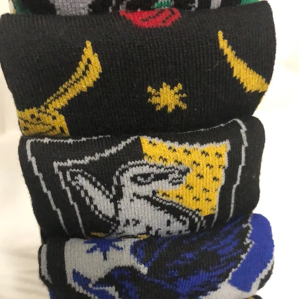 Harry Potter Crest Crew Socks - Multi House Colors